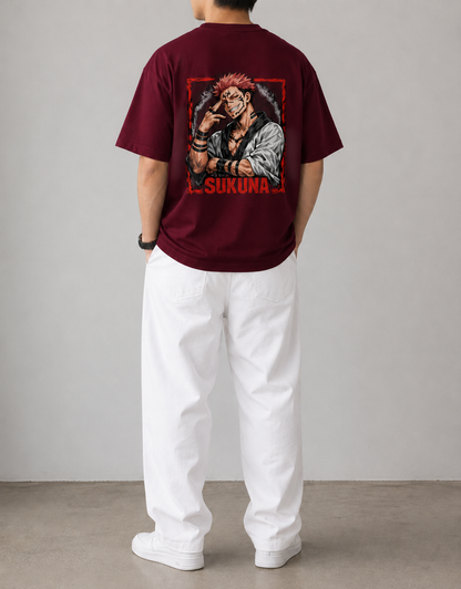 King of Curses Oversized Anime T-Shirt
