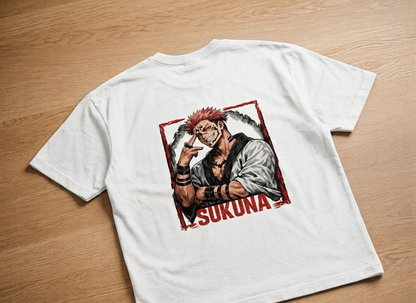 King of Curses Oversized Anime T-Shirt