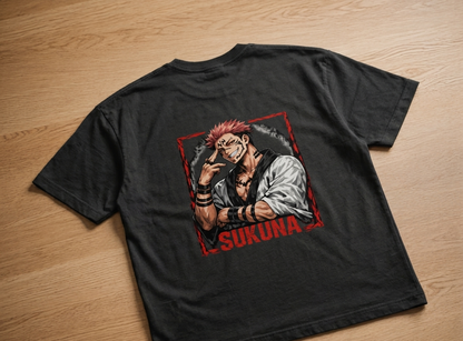 King of Curses Oversized Anime T-Shirt